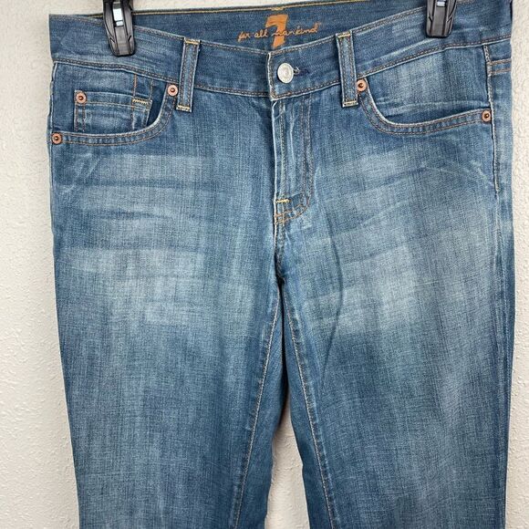 7 for All Mankind Bootcut Jeans Size 28 EUC - Picture 2 of 6